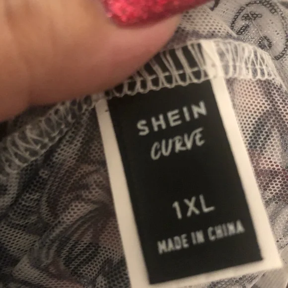 Skull cameo mesh bodysuit - Picture 6 of 6